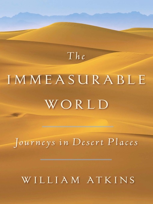 Cover image for The Immeasurable World